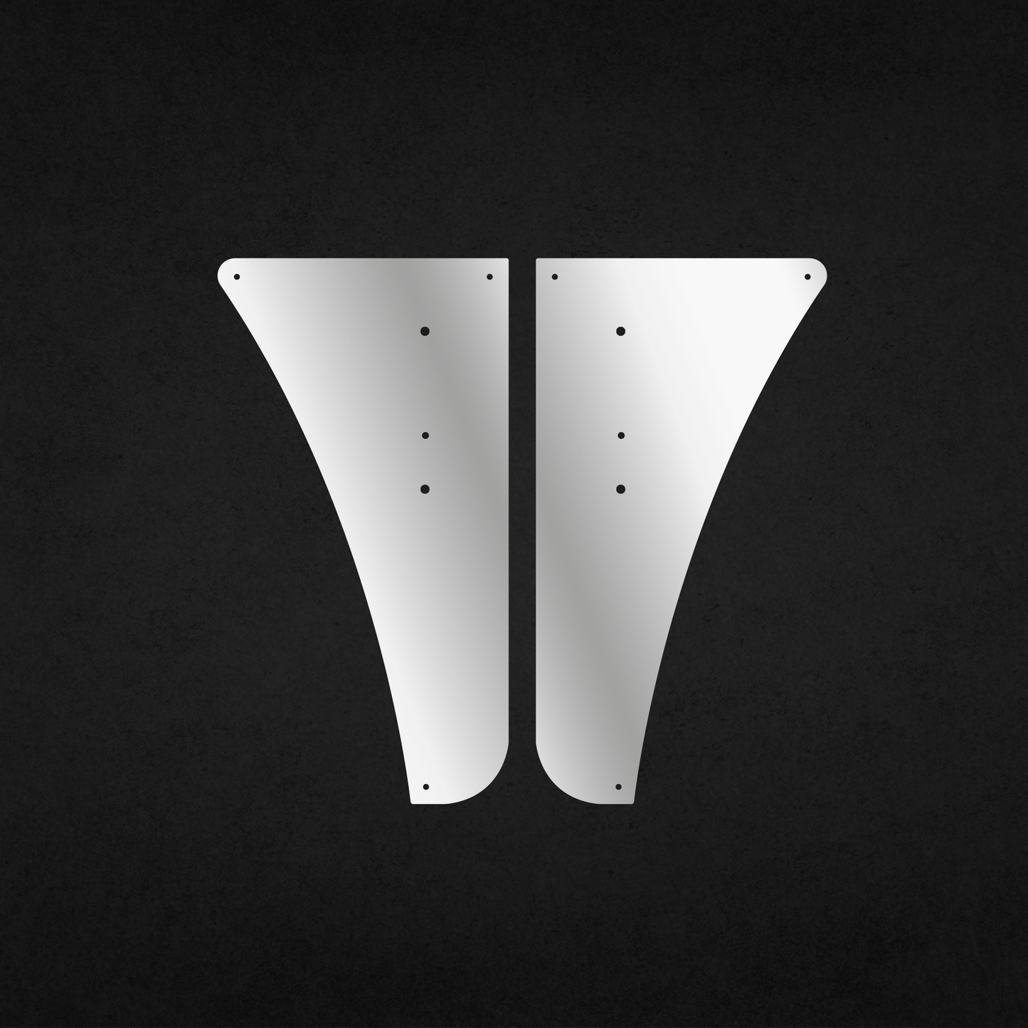 KW-2-902 Back hood panel (emblem holes)