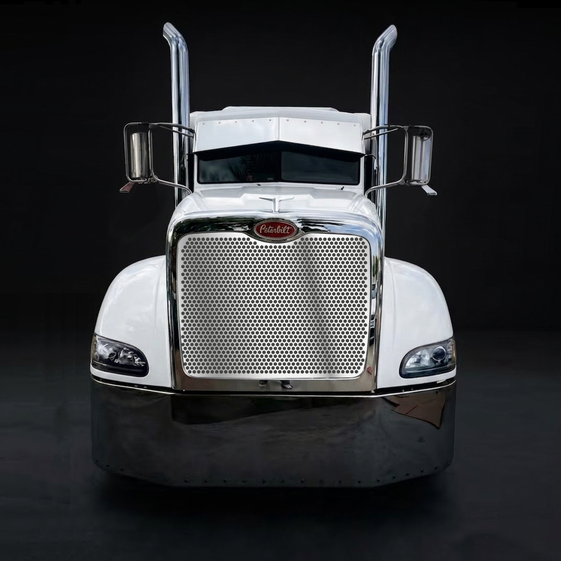 PT-4-205 Peterbilt 386 Hexagon Grill