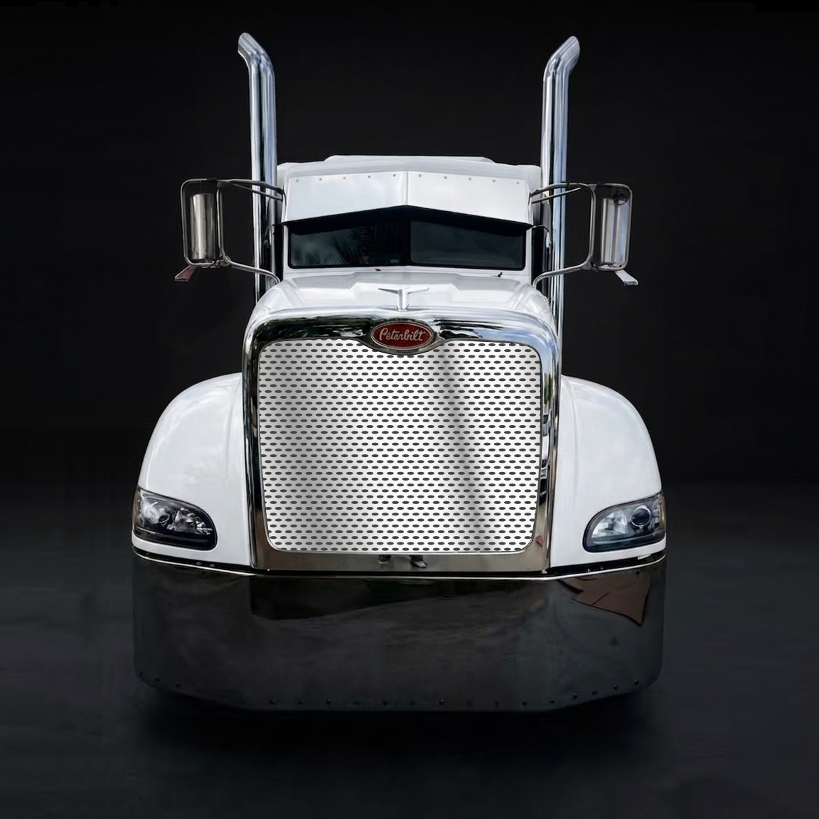 PT-4-204 Peterbilt 386 Oval Grill